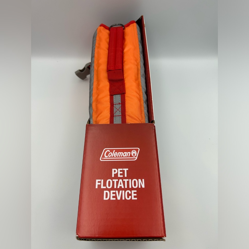 *New* Coleman Pet Flotation Device in Orange and Red - Picture 5 of 6